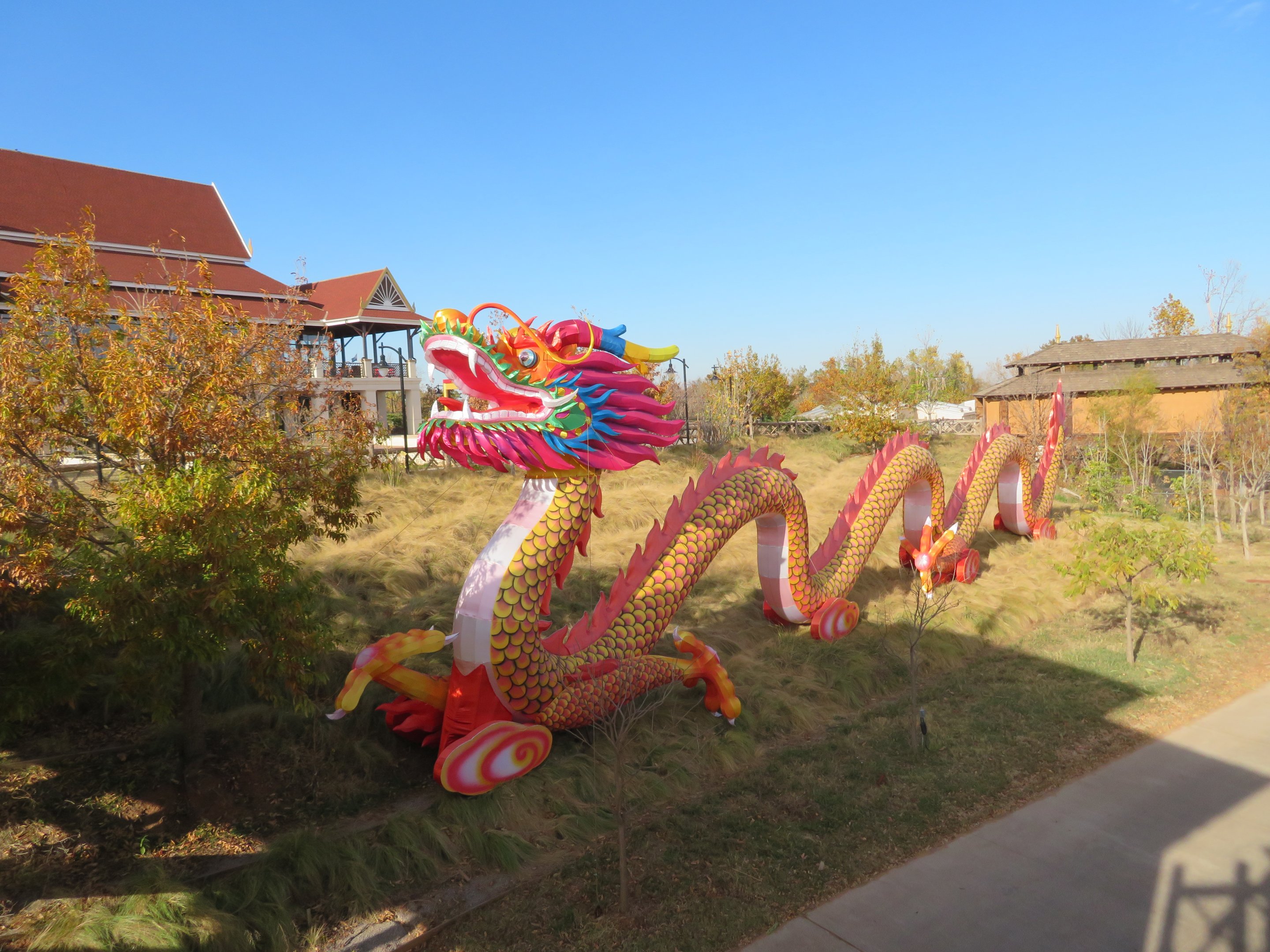 Chinese Dragon Sculpture