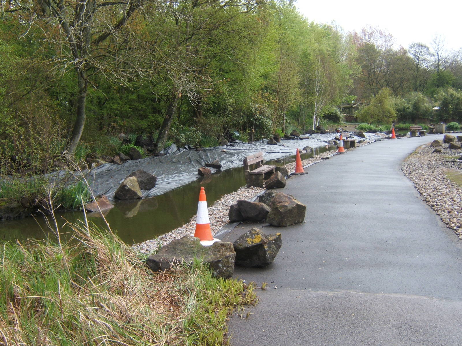 Chinese Pen being refurbed