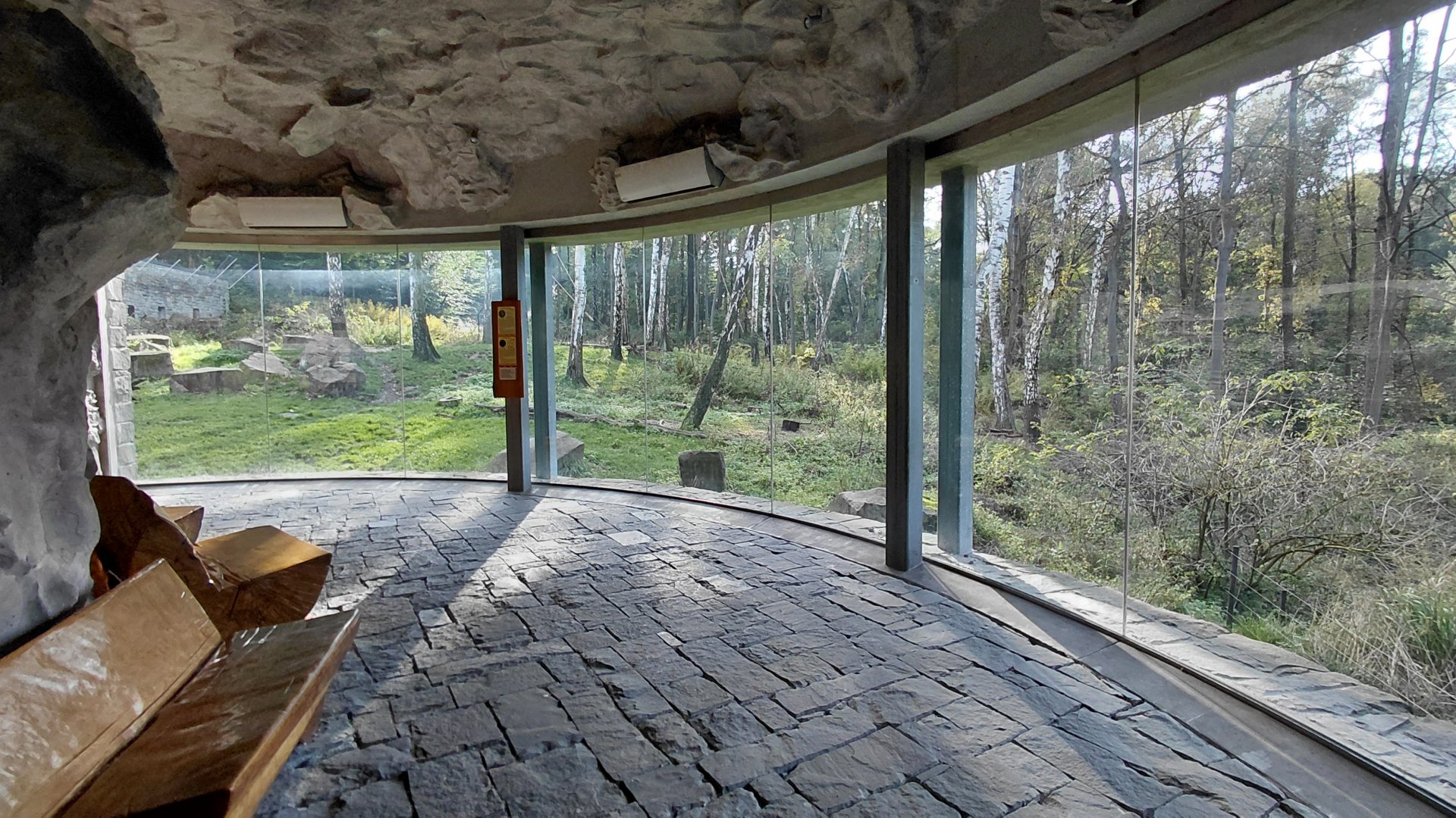 Chitwan - bear+langur exhibit