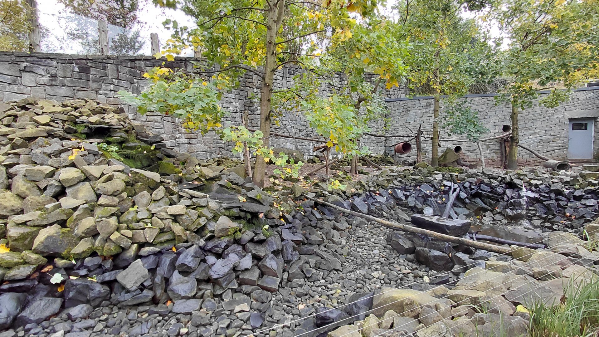 Chitwan - otter+binturong exhibit