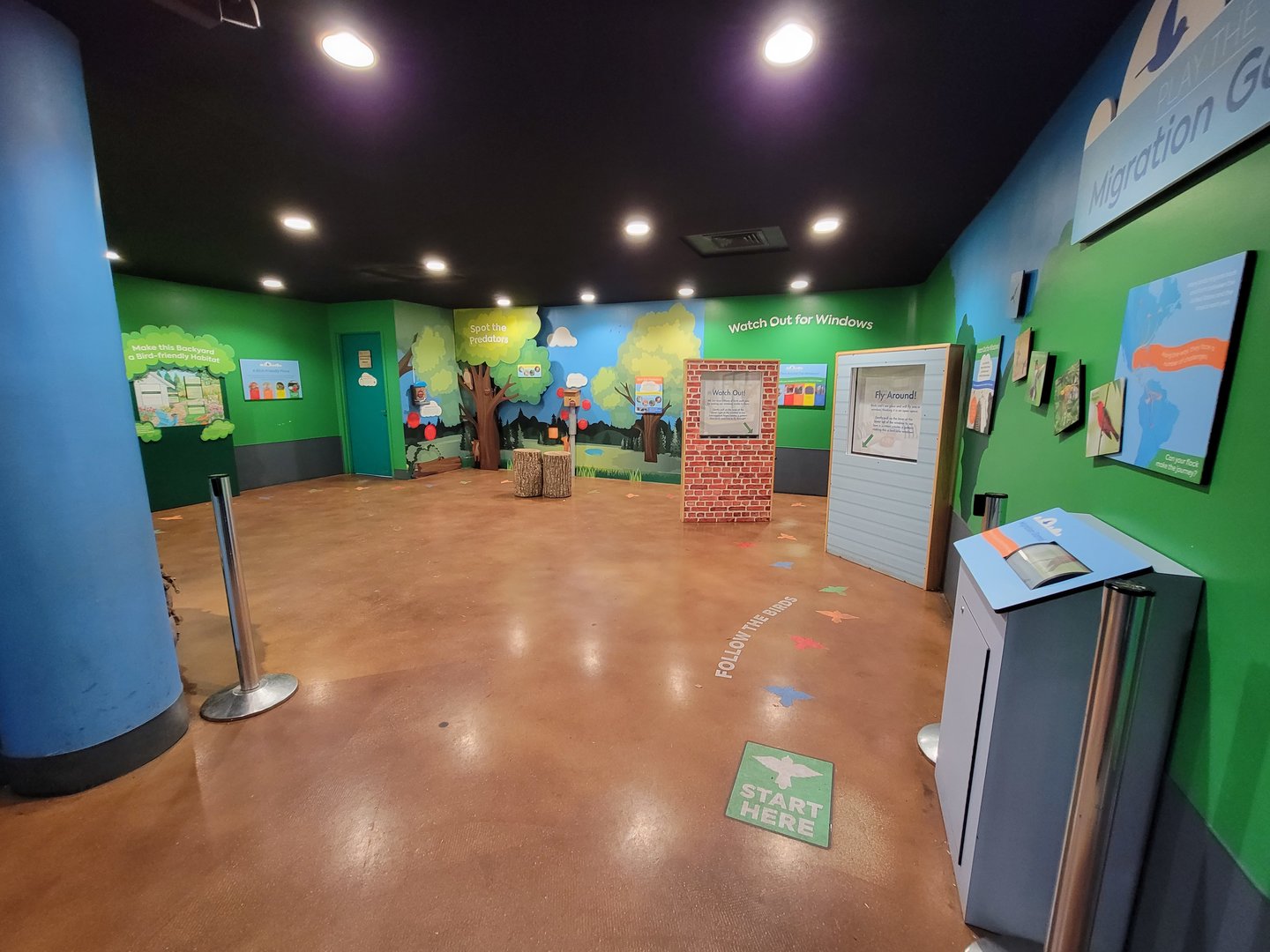 Cincinnati Zoo 5/22 - Birds of the World, Play the Migration Game