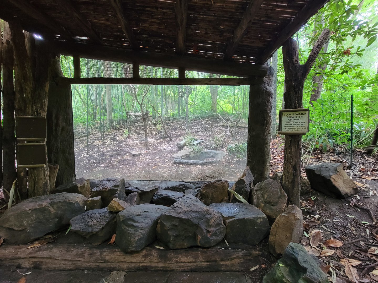 Cincinnati Zoo 5/22 - Jungle Trails, empty exhibit