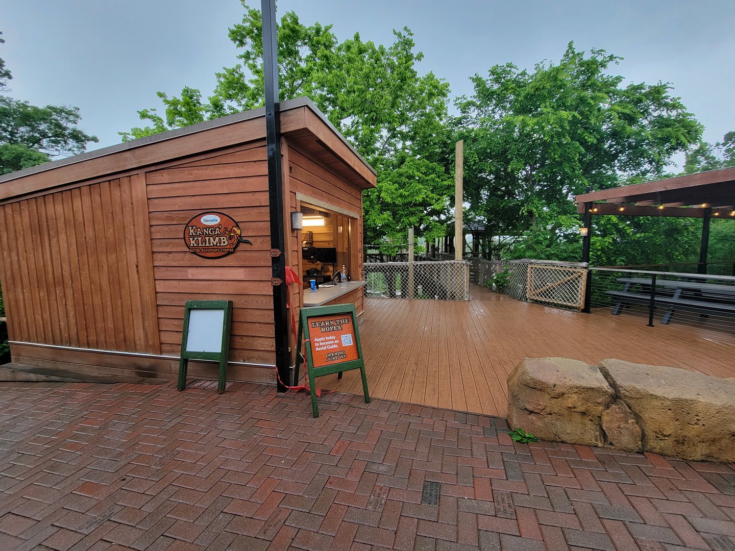 Cincinnati Zoo 5/22 - Roo Valley, rope course