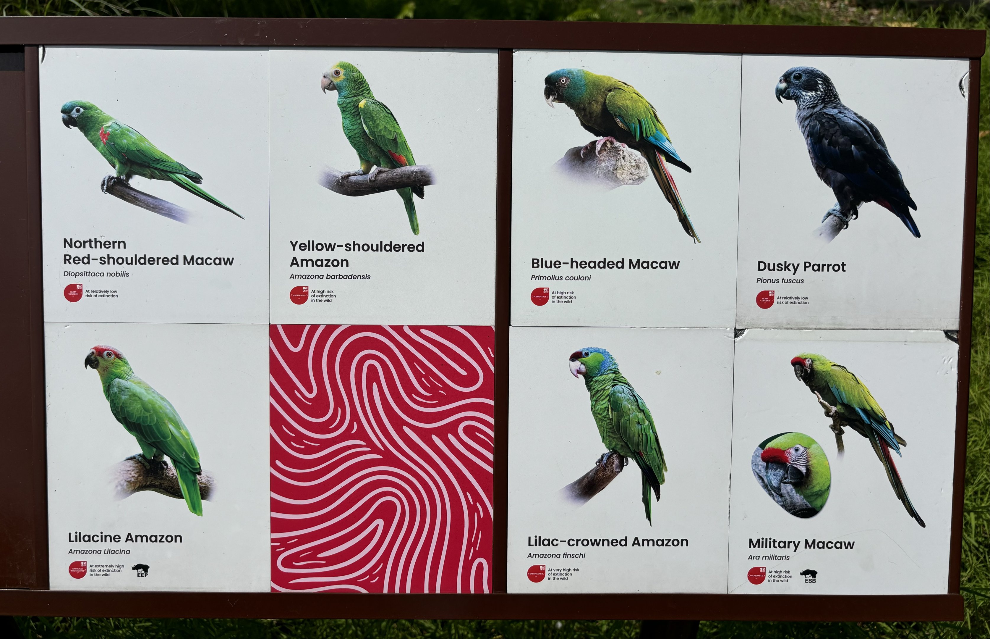 Circa 45 Species in 3-Acre Crimson Wetlands Aviary