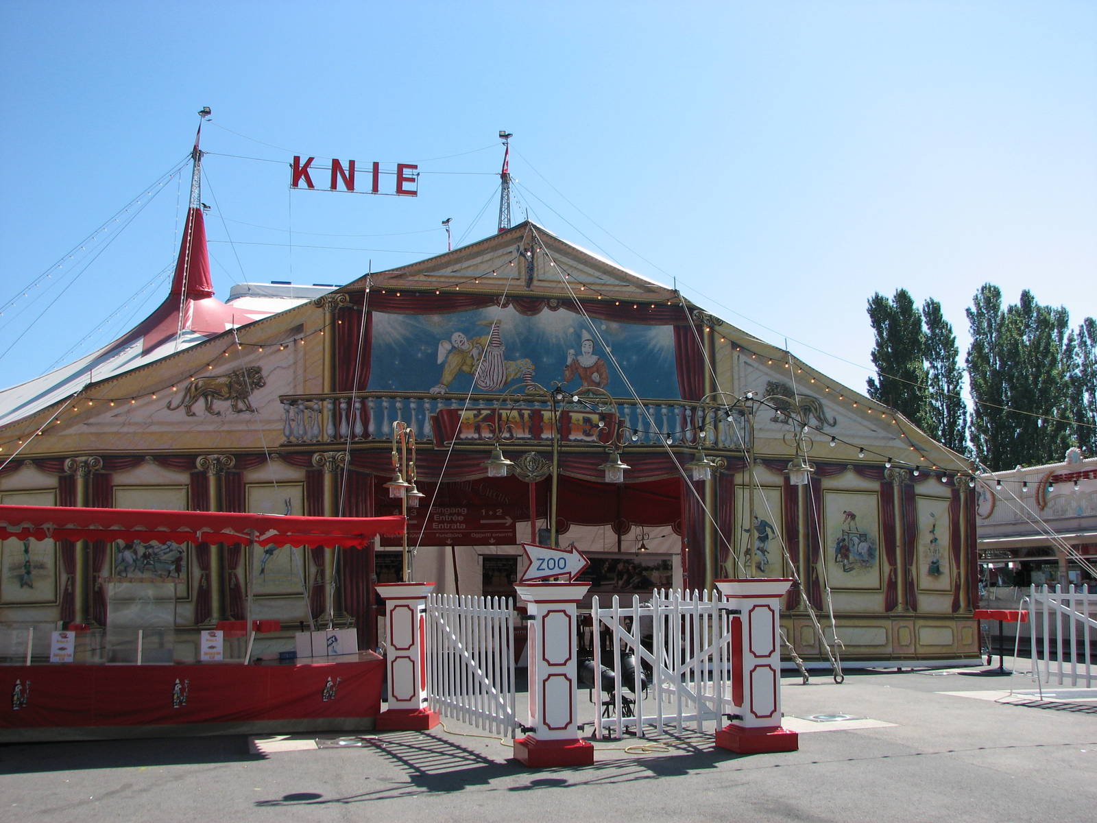 Circus Knie in Neuchatel 2008 - Show tent