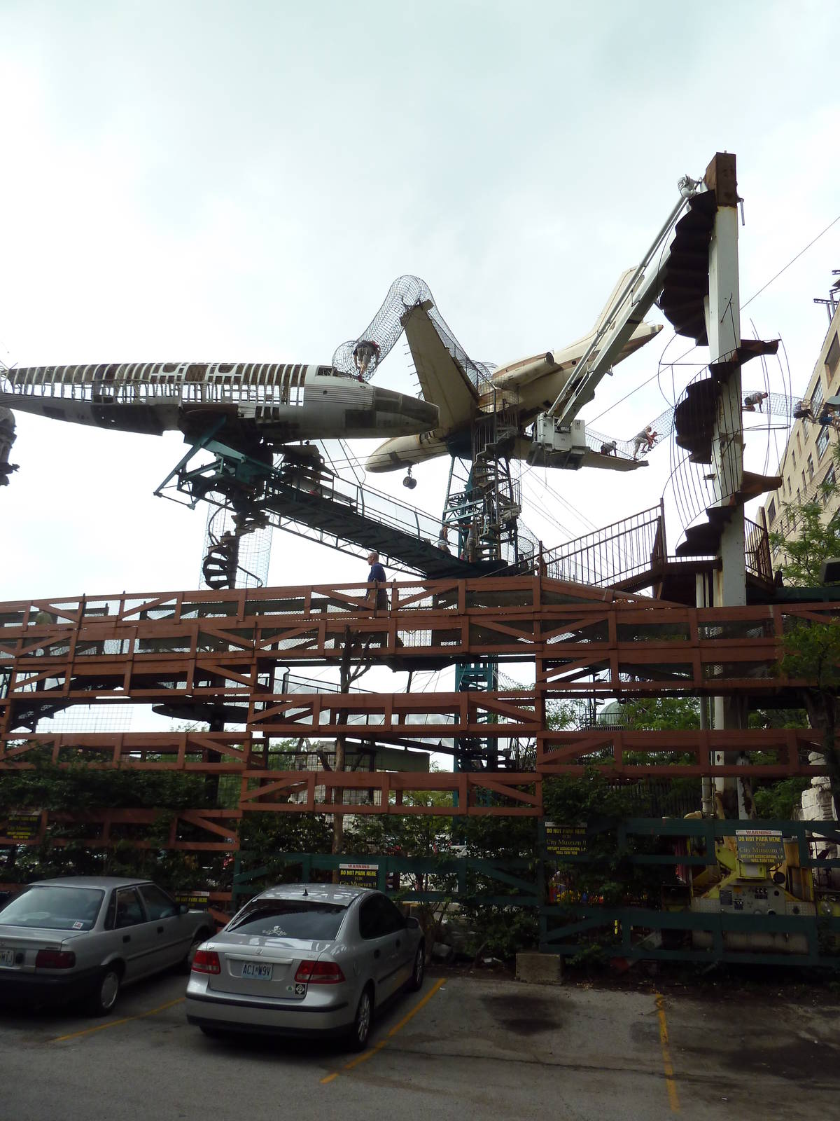 City Museum - Children's Maze (see the kids?)