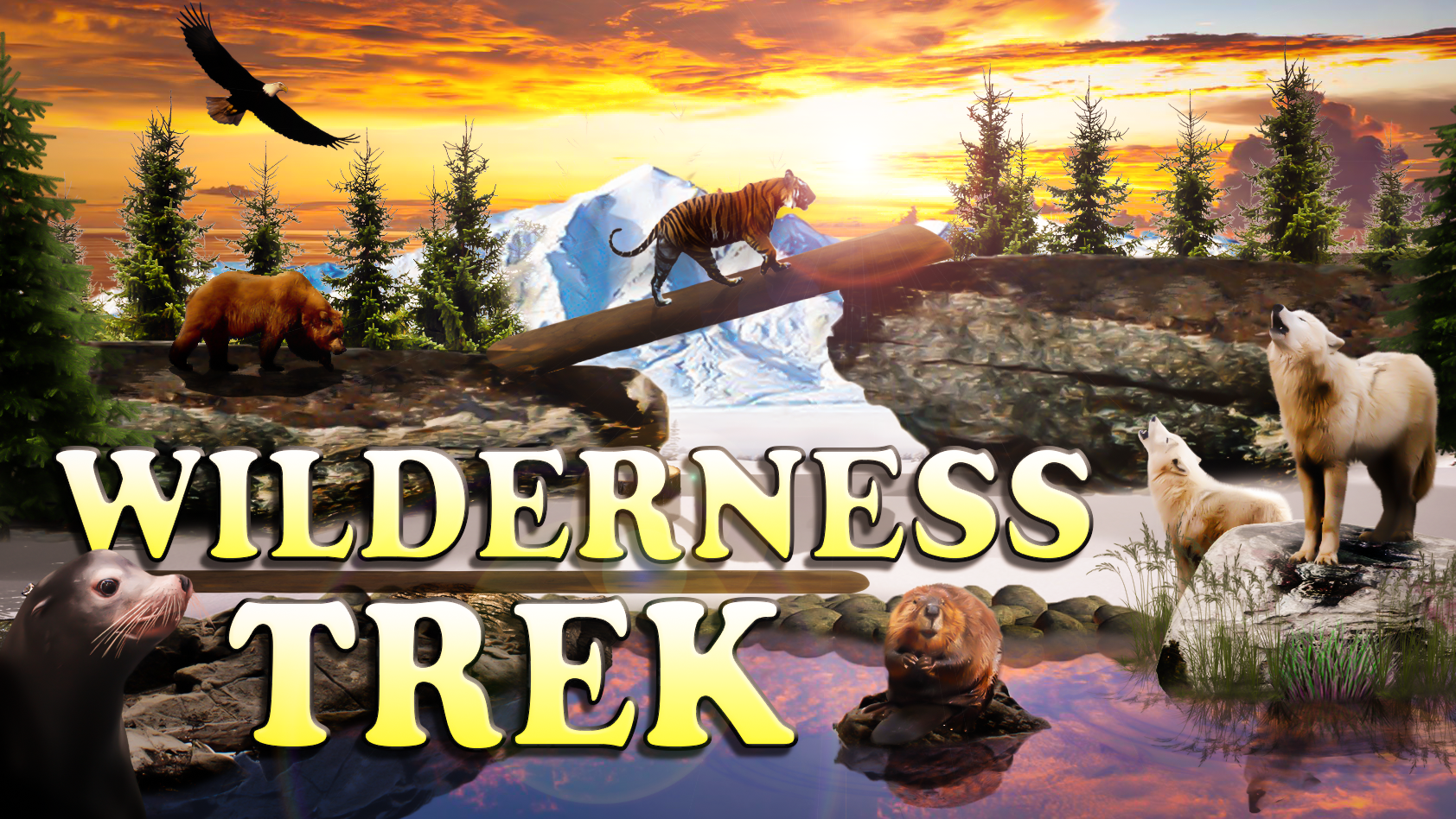 Cleveland MetroPark Zoo's Wilderness Trek Promo Art
