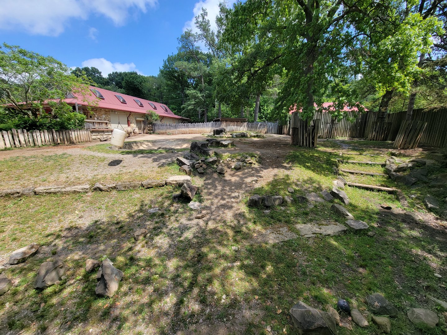 Cleveland Zoo - Africa, Eastern black rhino secondary yard
