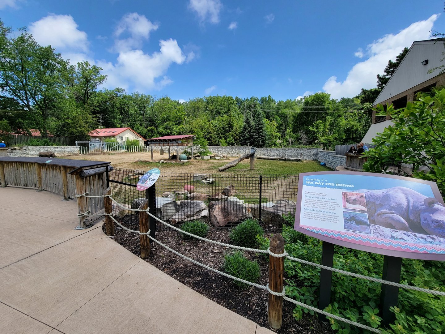 Cleveland Zoo - Africa, Eastern black rhino