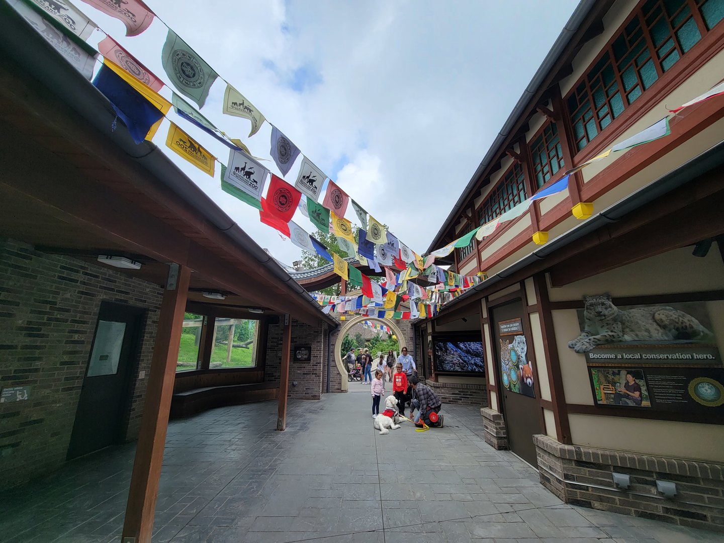 Cleveland Zoo - Asia Passage theming