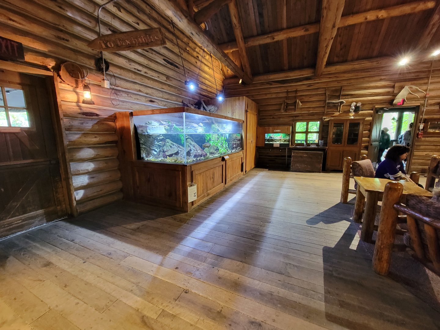 Cleveland Zoo - Wolf Lodge, brook trout