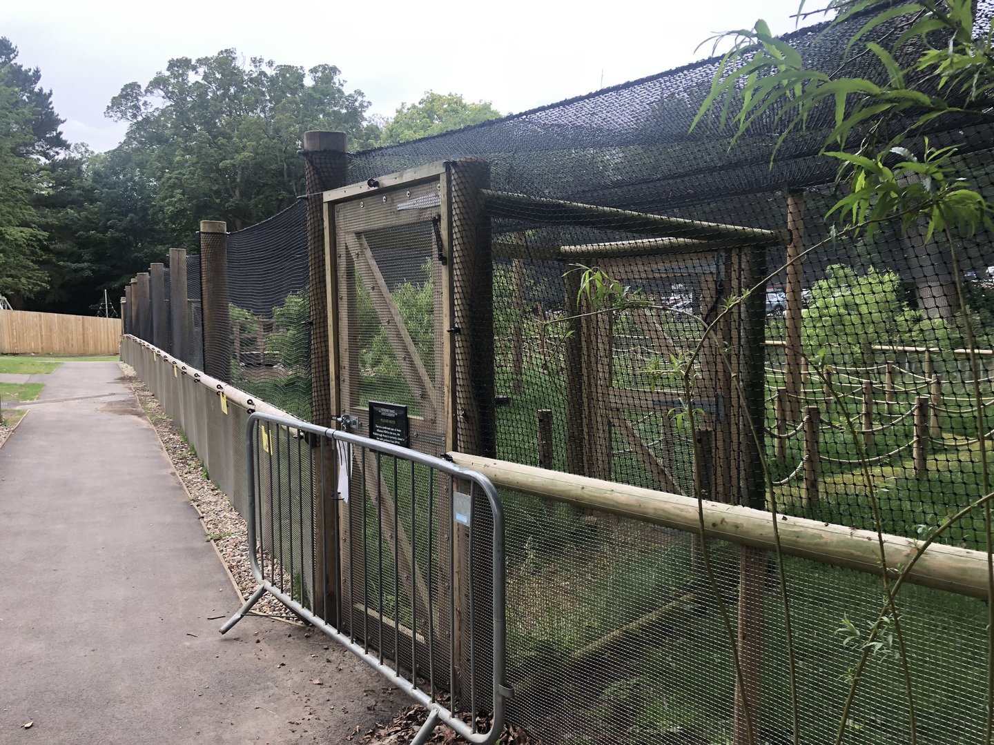 Closed Walkthrough Aviary at Sewerby Zoo (June 2023)