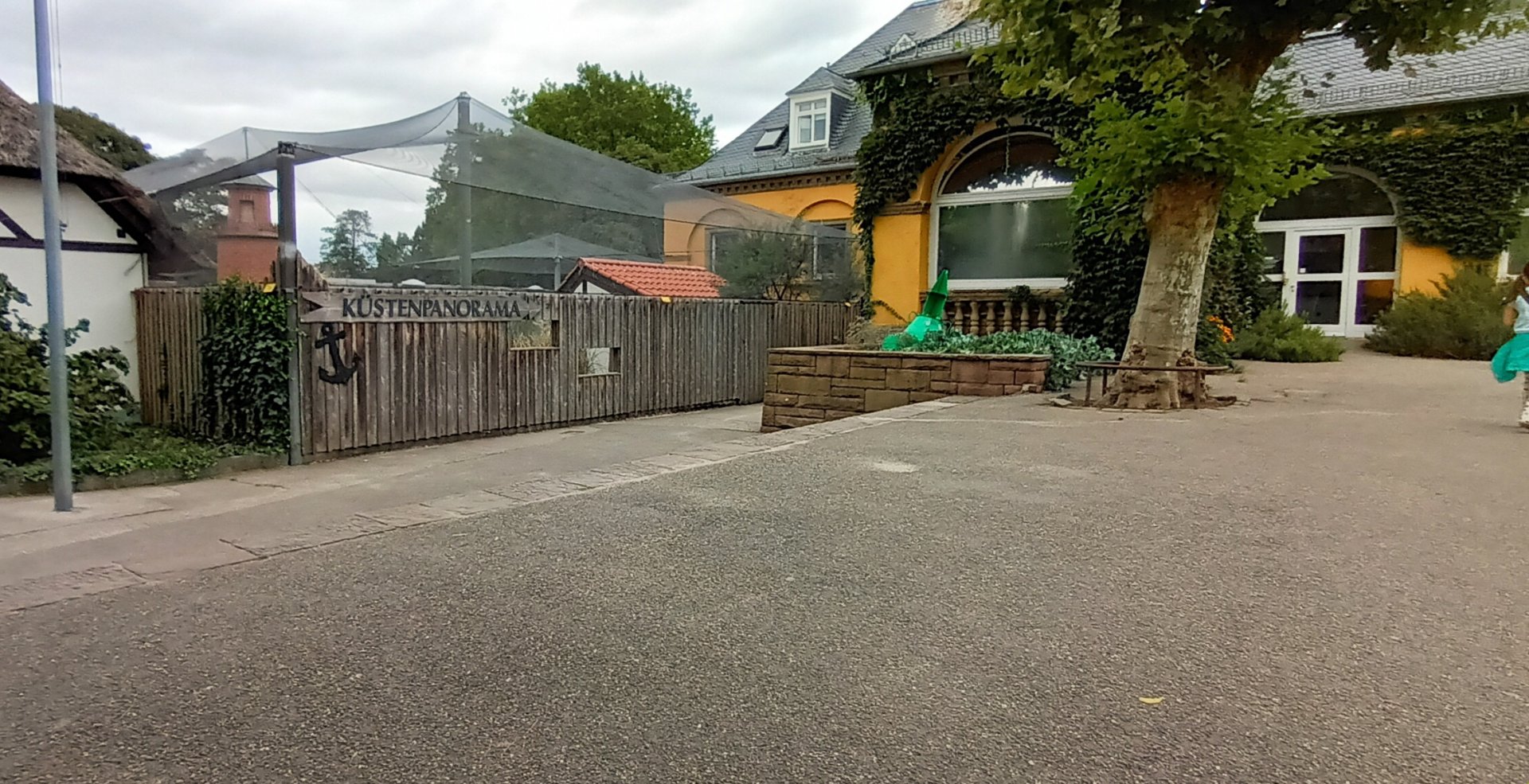 Coastal panorama sea bird Aviary