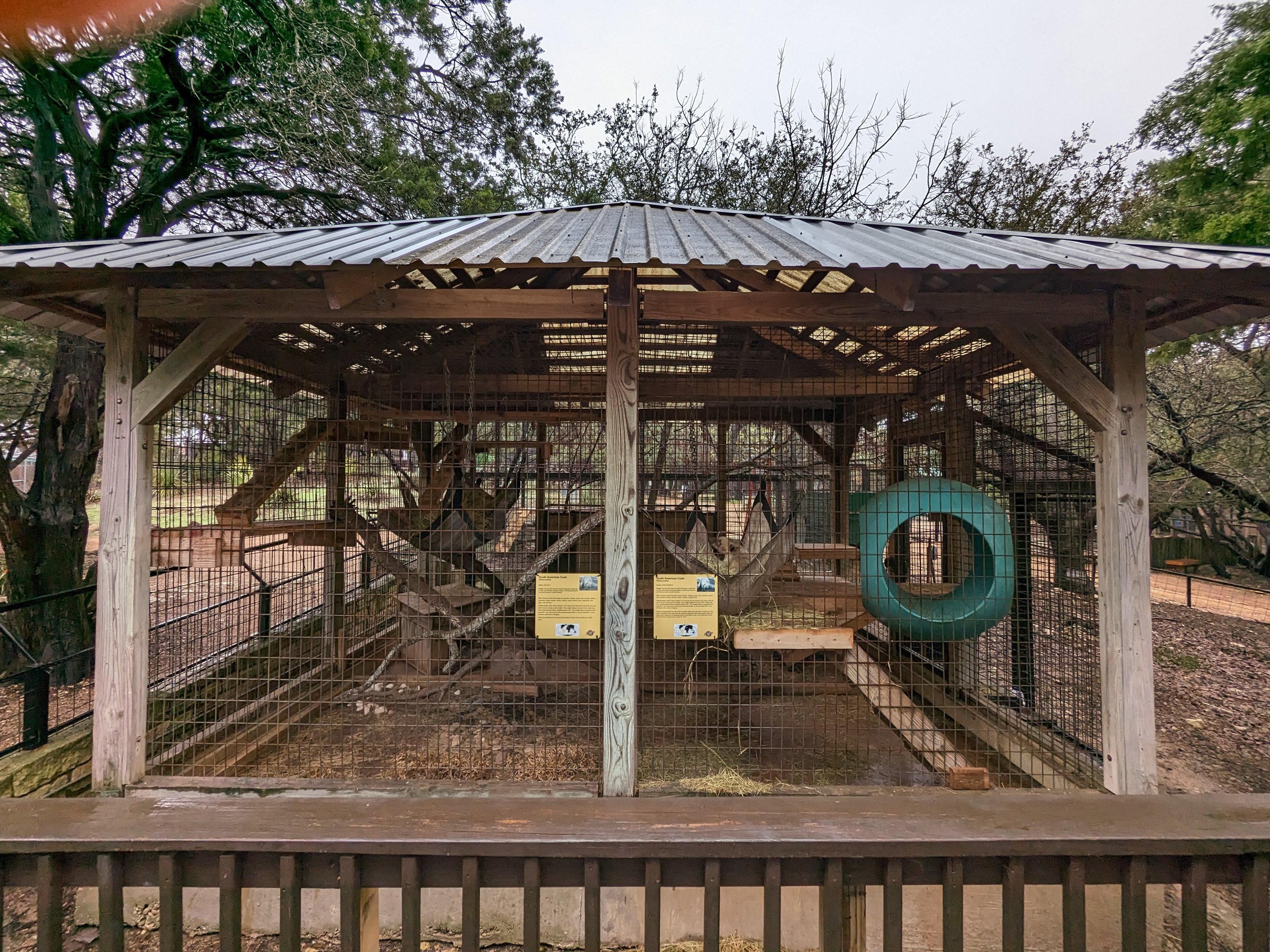 Coati cages