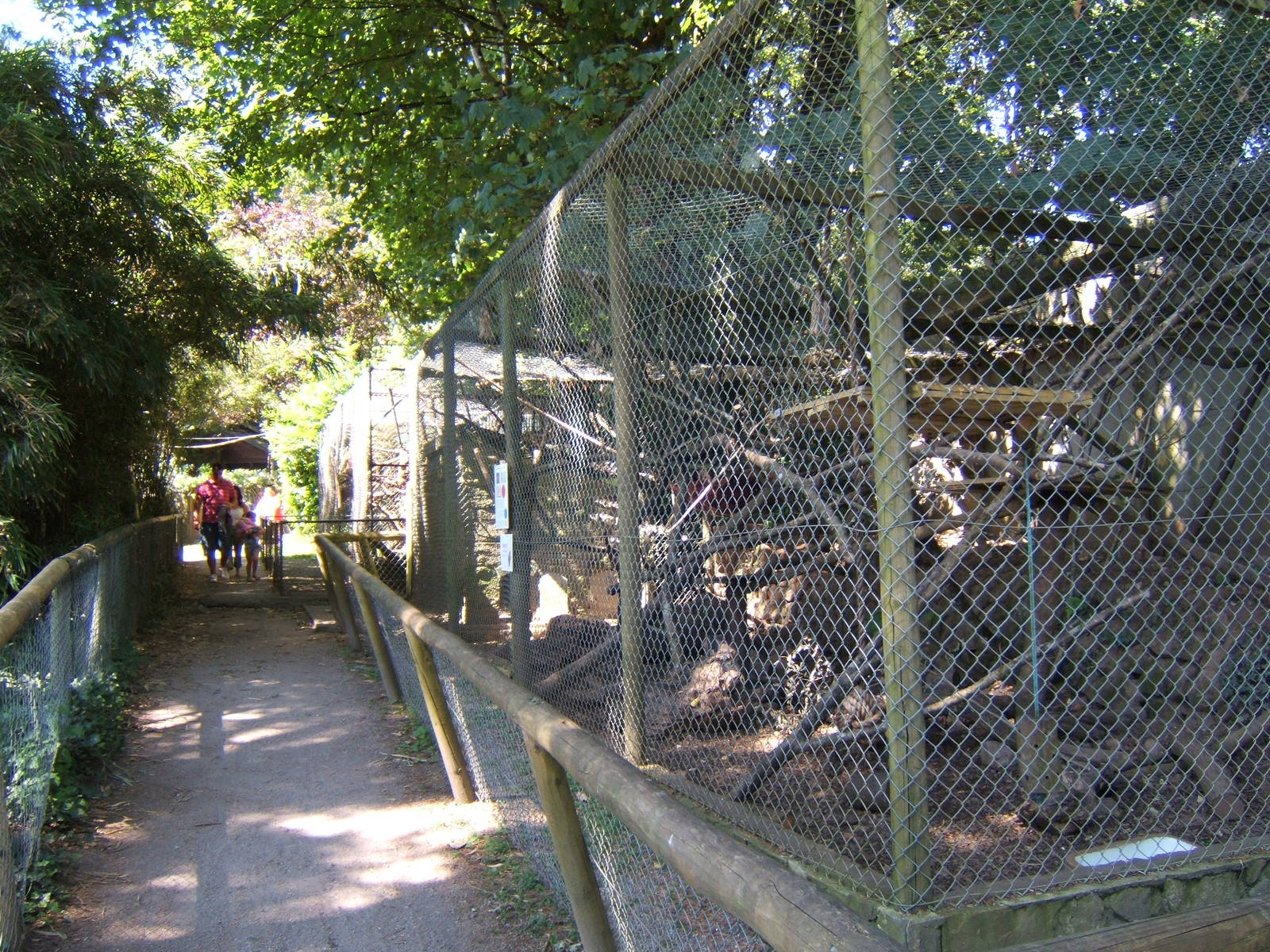 Coati/vervet Monkey Encosures taken 11/08/2007