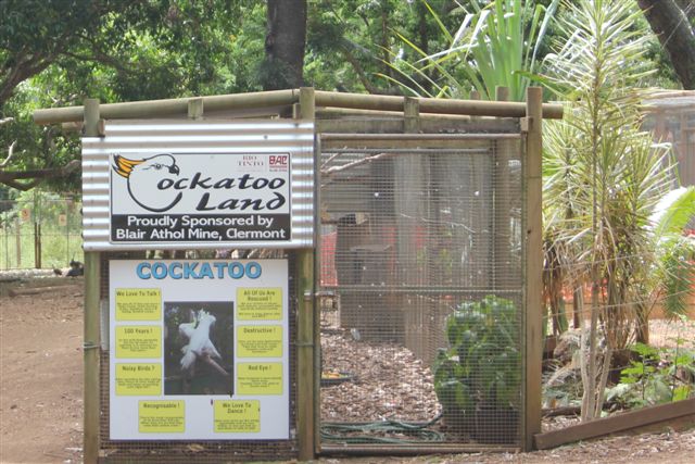 Cockatoo Enclosure Side View