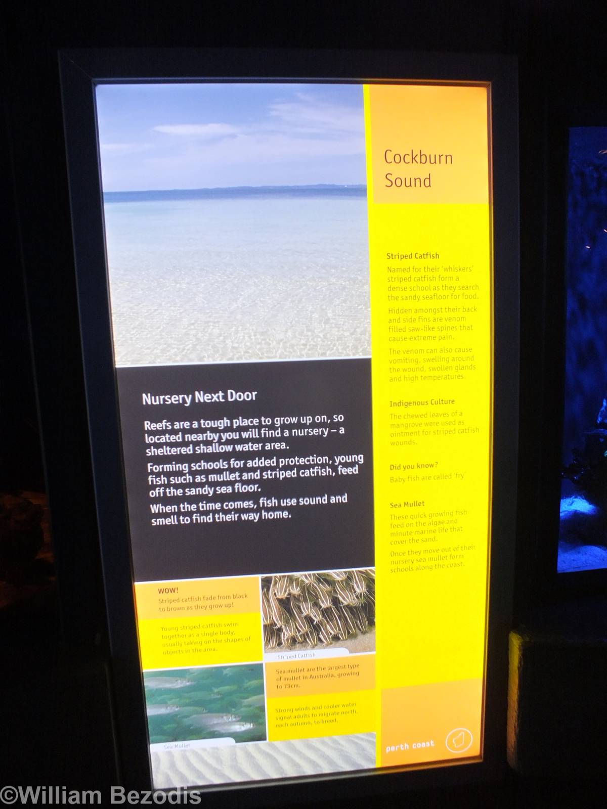 Cockburn Sound Tank Sign