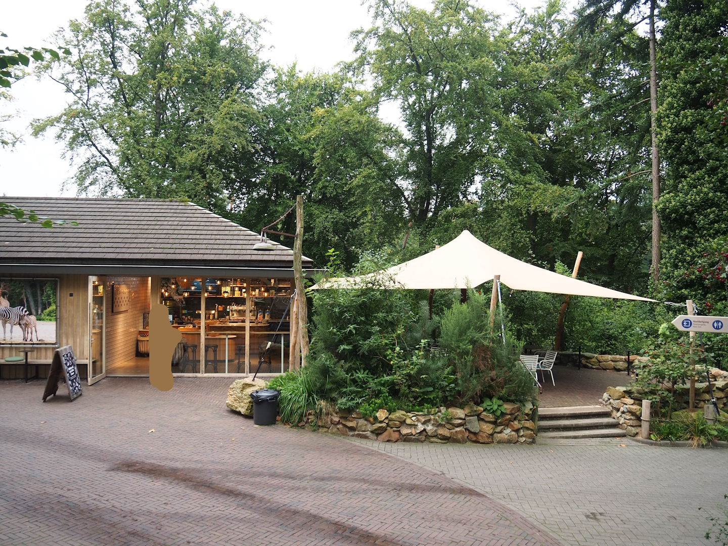 Coffee corner and terrace, 2023-10-07