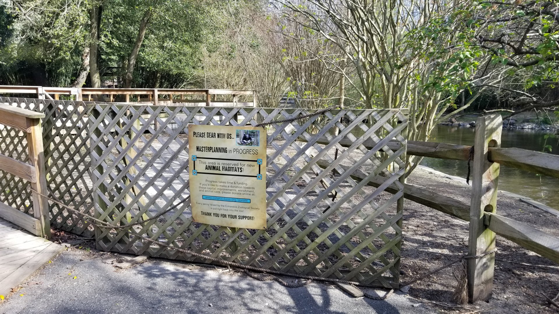 Cohanzick Zoo - Future exhibit area