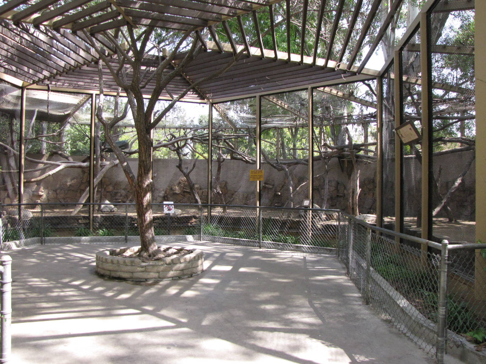 Colobus Monkey Roundhouse Exhibit