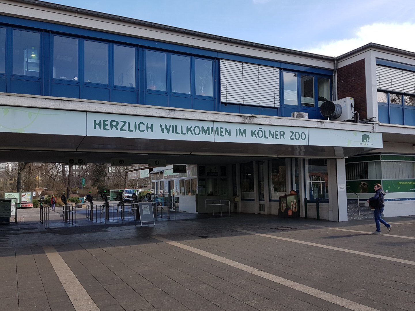 Cologne zoo entrance