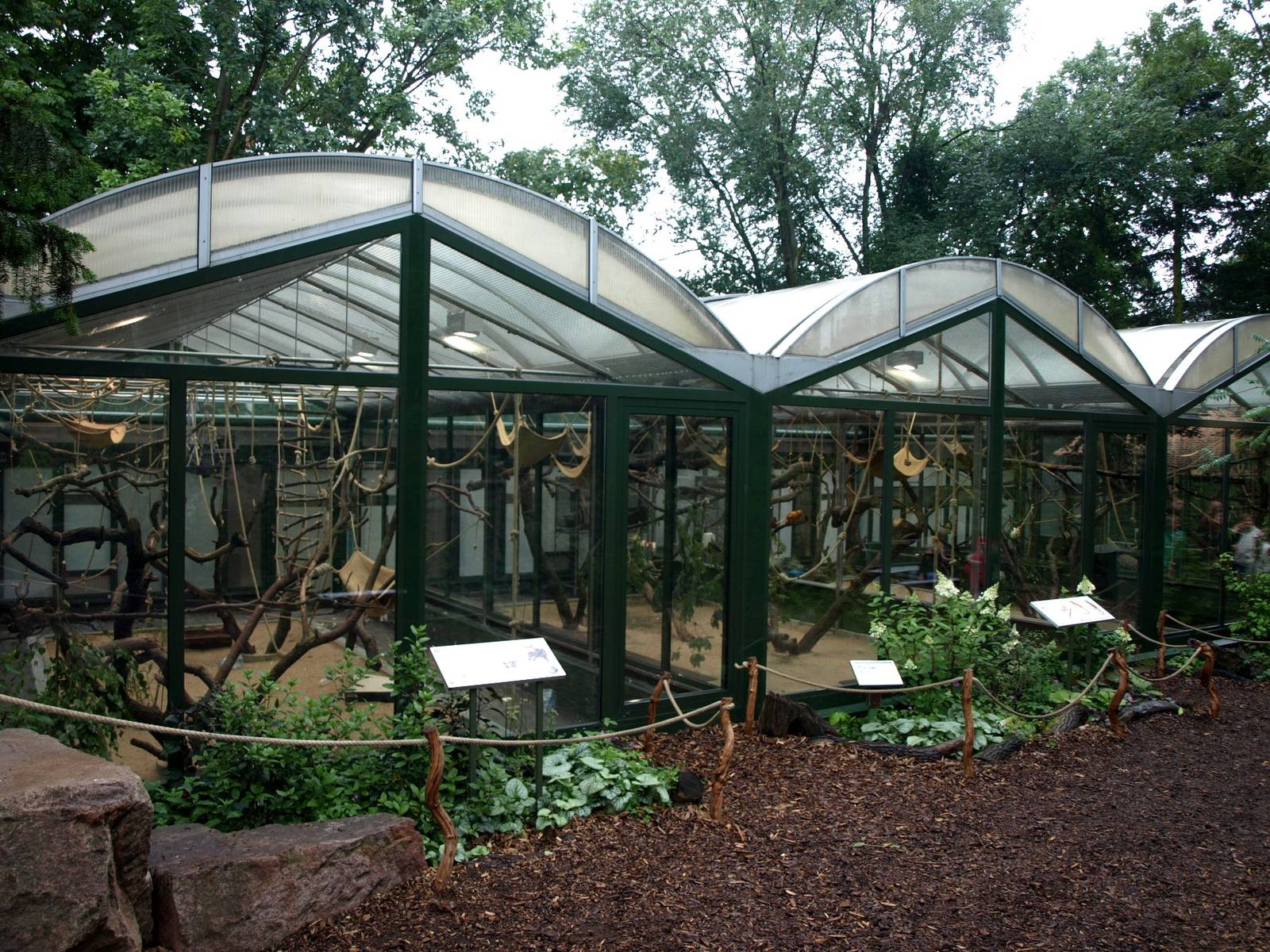 Cologne Zoo - Temporary Monkey House