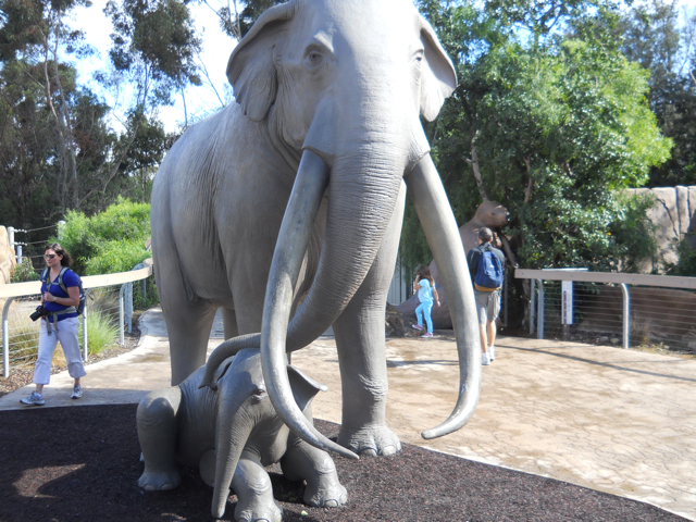 Columbian Mammoth statue Elephant Odyssey