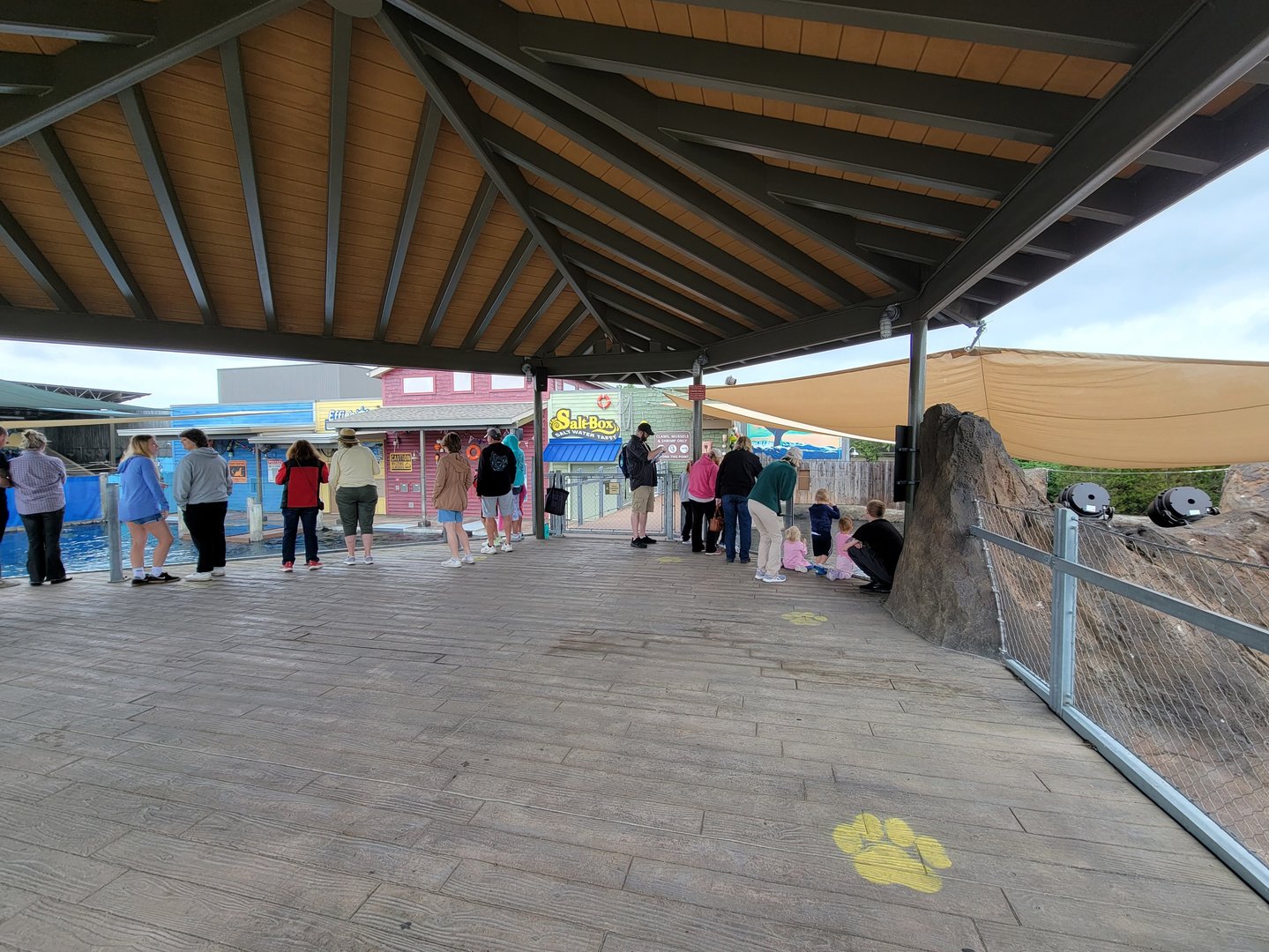 Columbus Zoo - Adventure Cove upper viewing