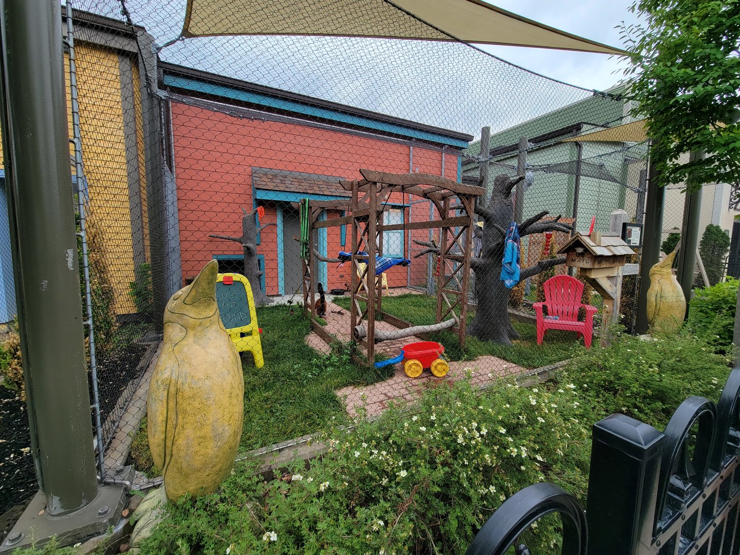Columbus Zoo - Animal Encounters Village, red ruffed lemurs