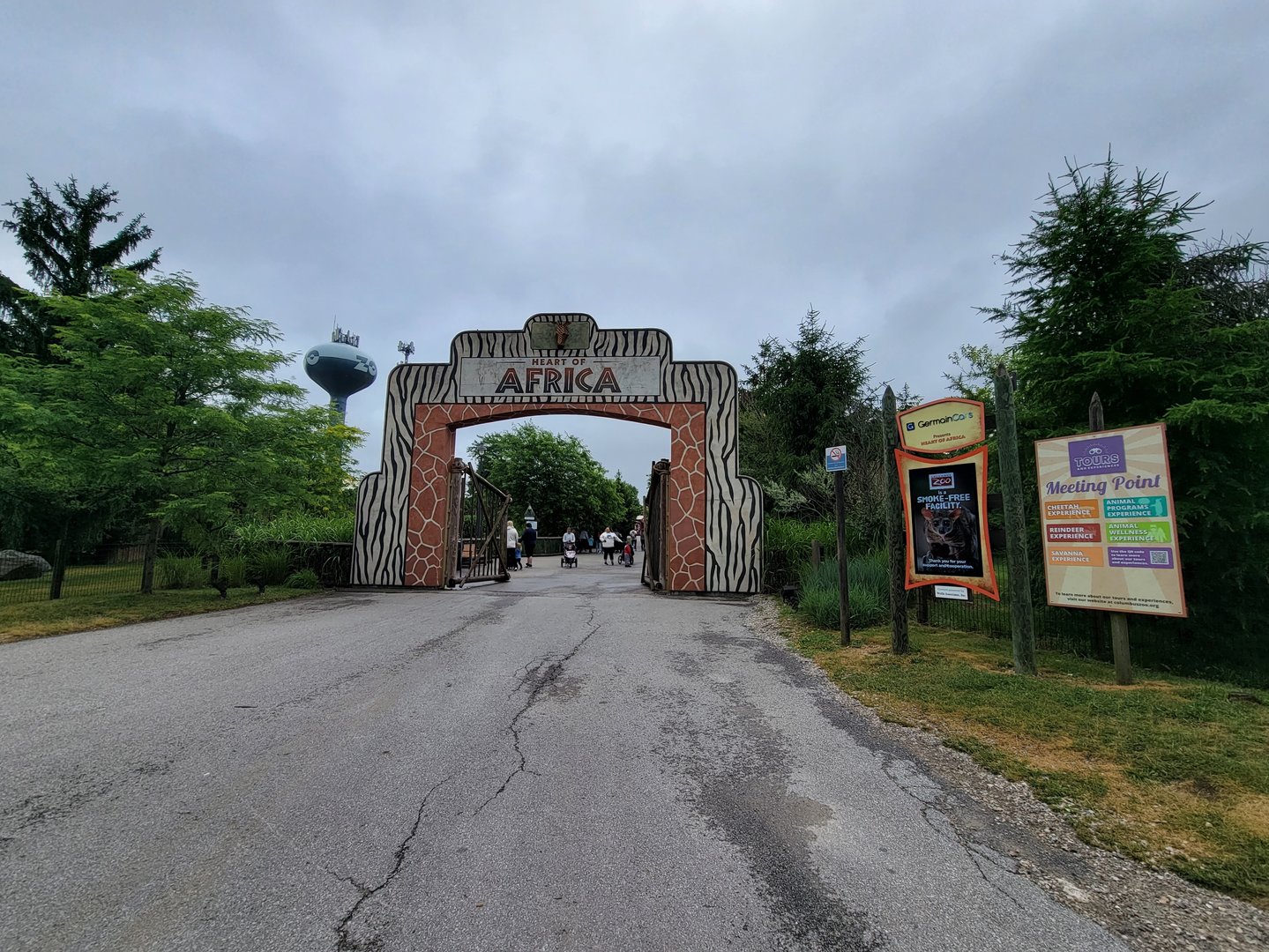 Columbus Zoo - Heart of Africa entrance