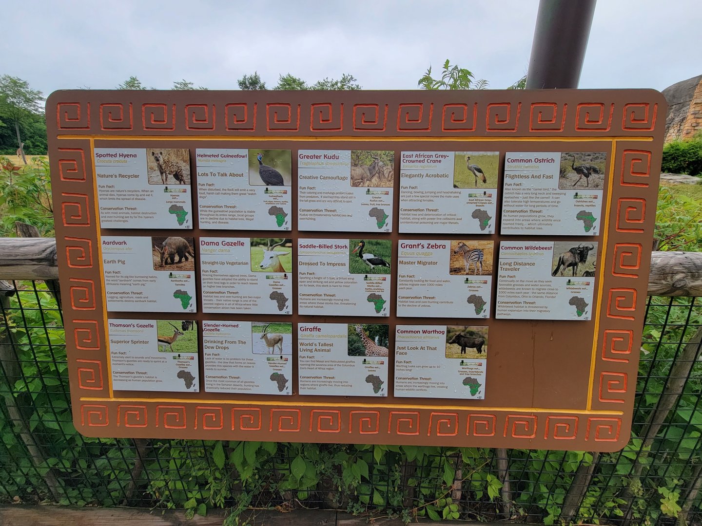 Columbus Zoo - Heart of Africa, Savannah species