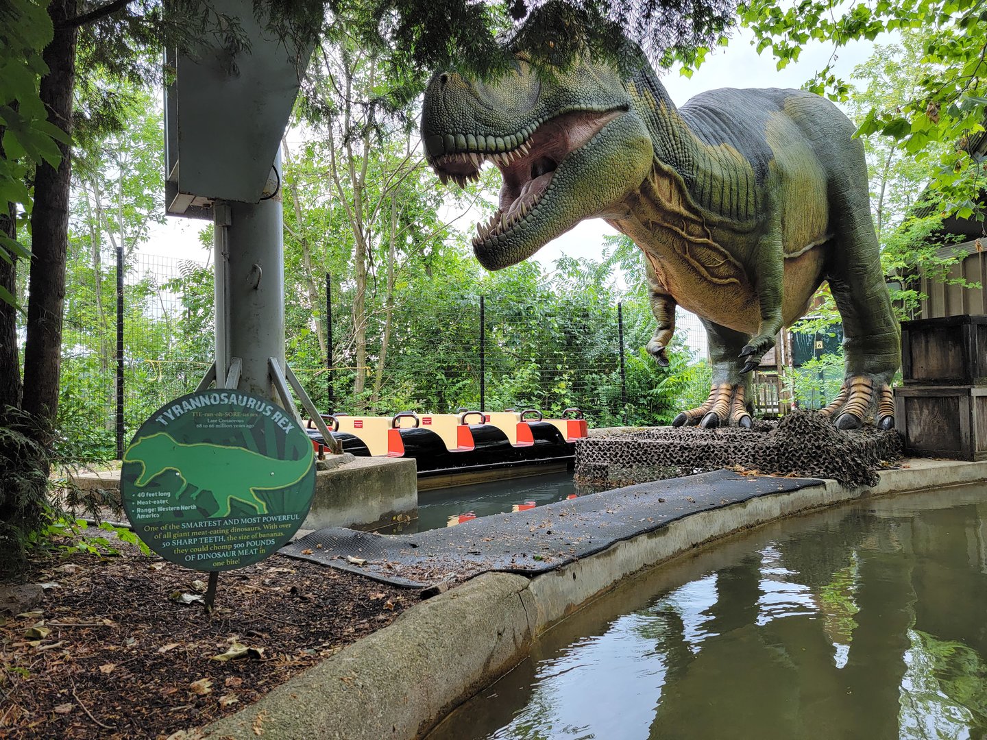 Columbus Zoo - Last dino is a T-rex, of course