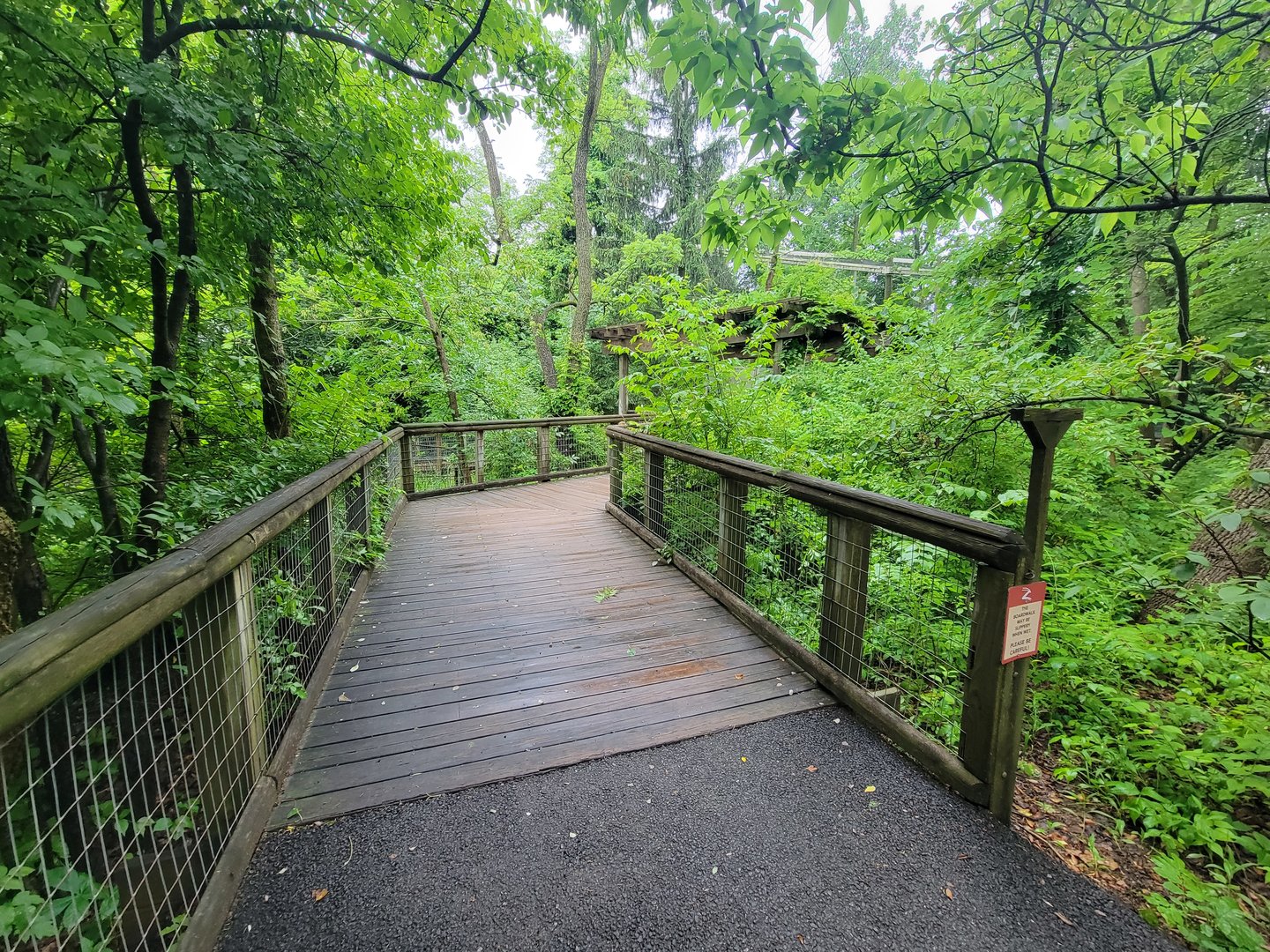 Columbus Zoo - North America path to birds