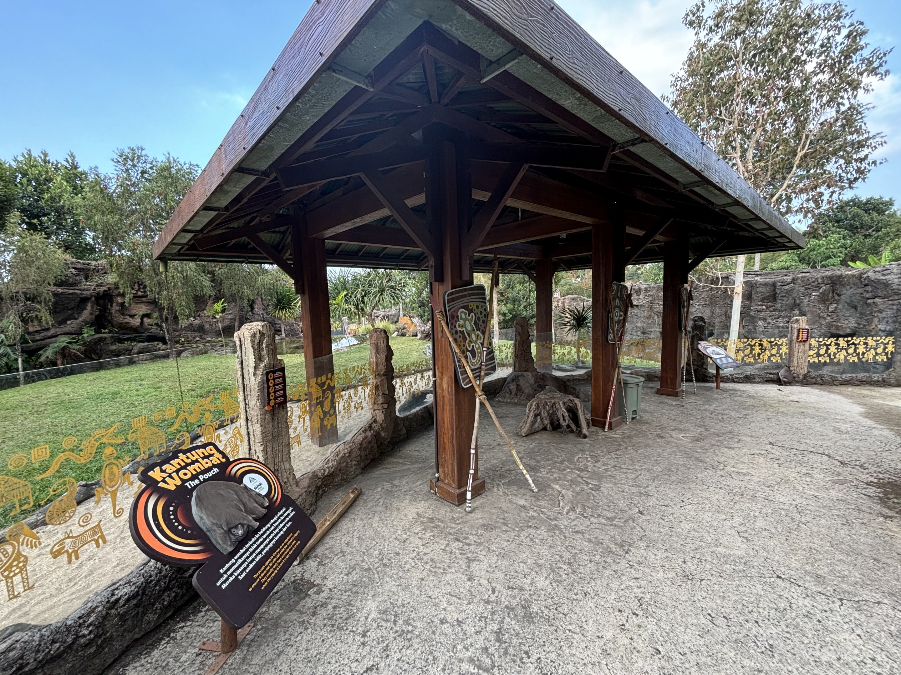 Common Wombat Exhibit