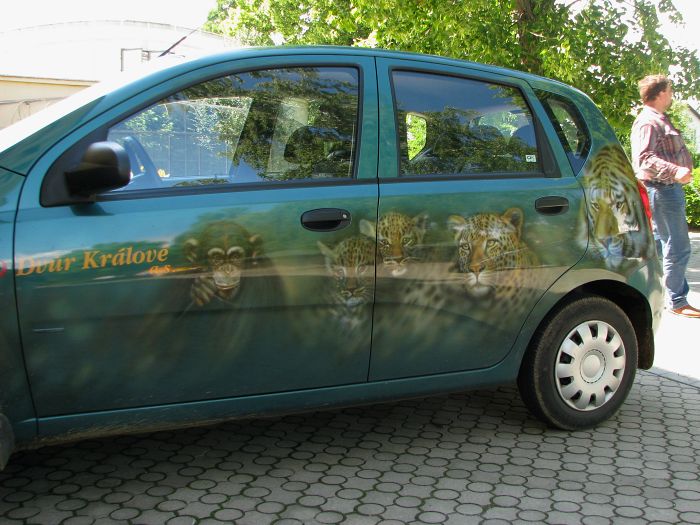 Company car of Dvur Kralove Zoo