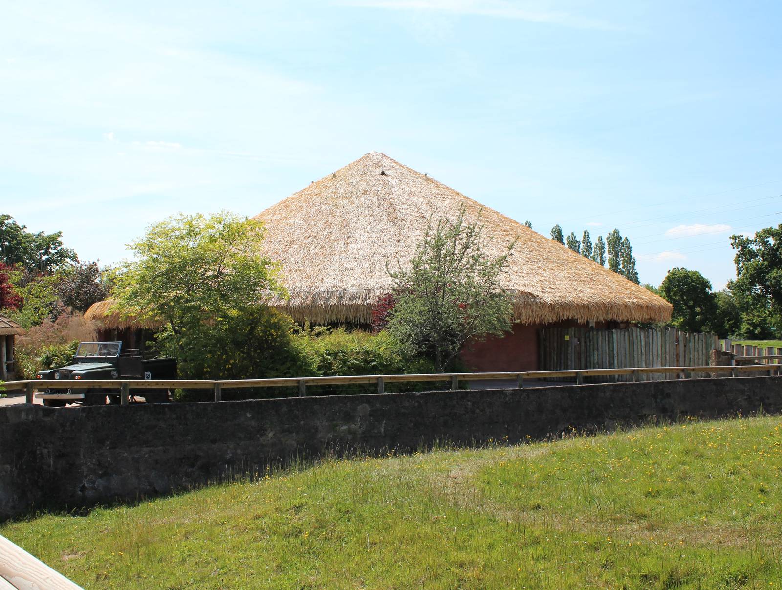 Completed Rhino house roof - 10 June 2015