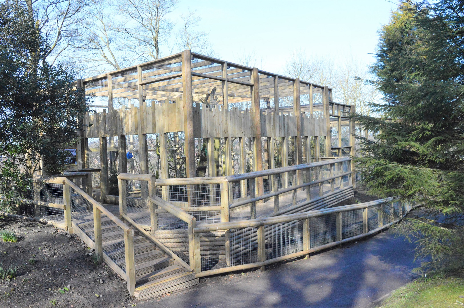 Completed snow leopard extension