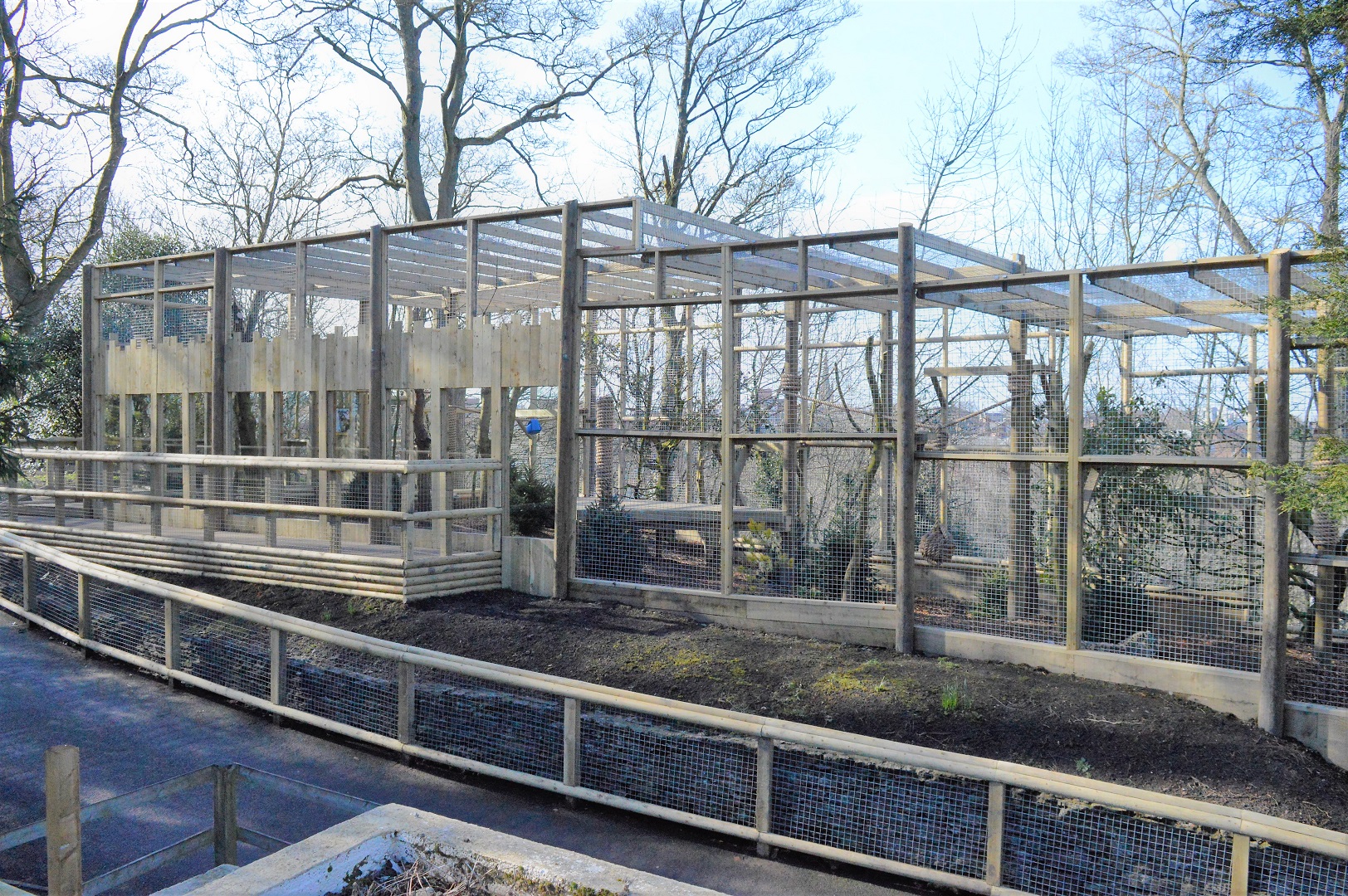 Completed snow leopard extension