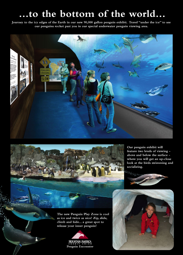Concept Art for the new Living Planet Aquarium opening in 2013