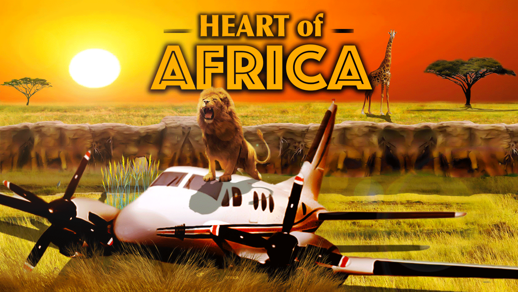 Concept/Promo Art for the Columbus Zoo's Heart of Africa
