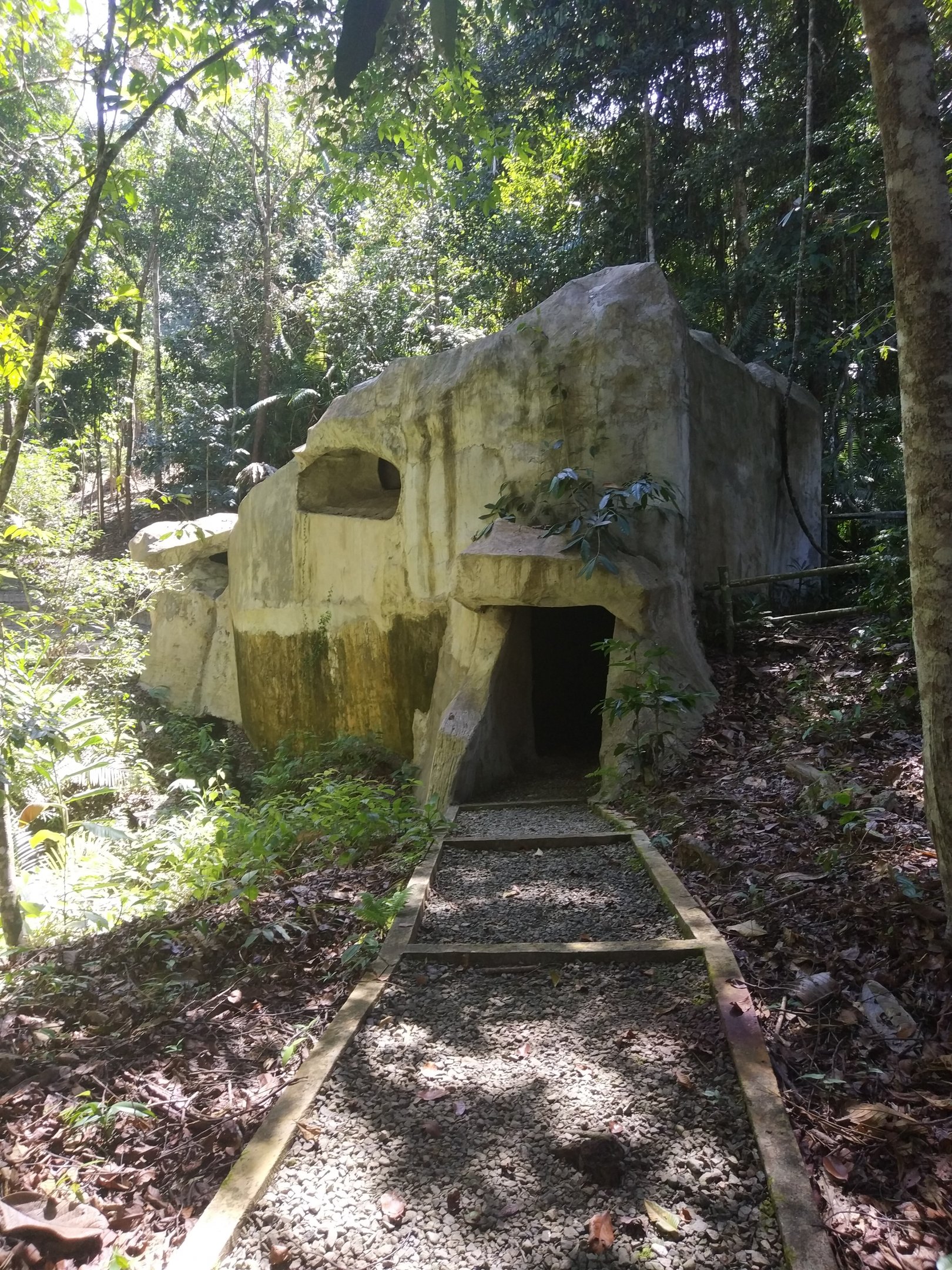 Concrete Structure  - Tropical Garden