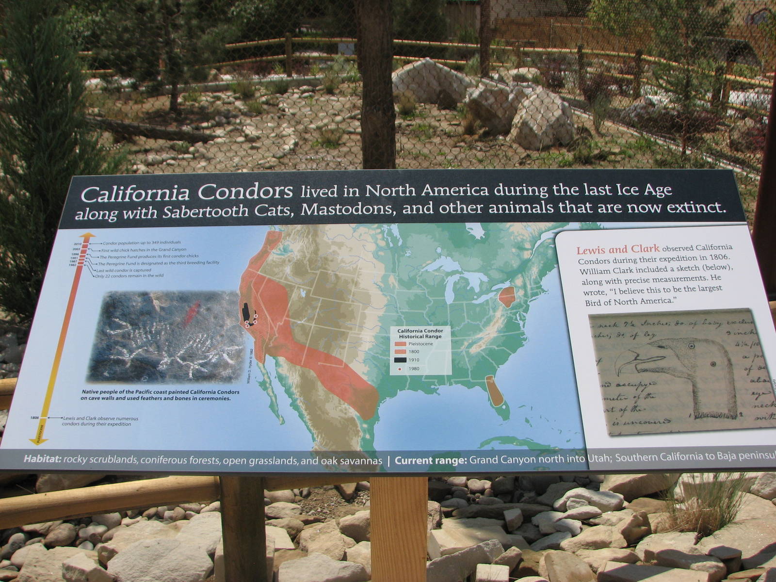 Condor Cliffs - Signage