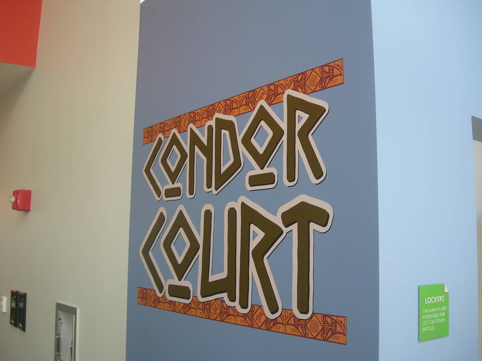 Condor Court Sign
