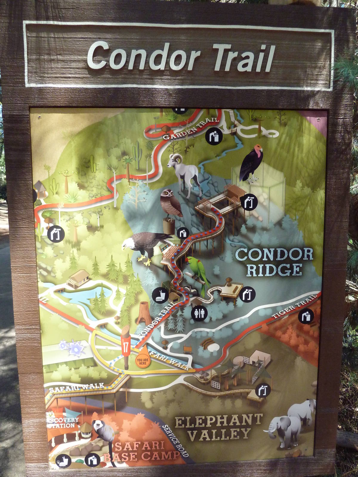 Condor Ridge Map