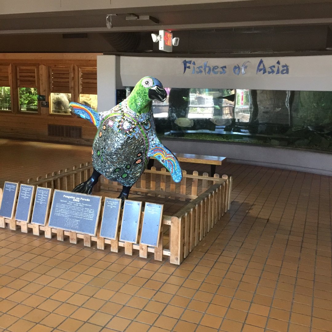 Conservation Center entrance area