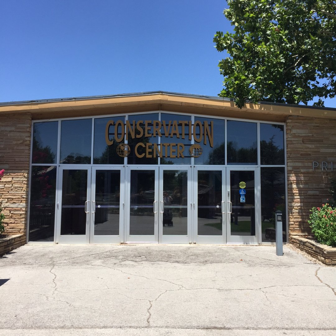 Conservation Center entrance