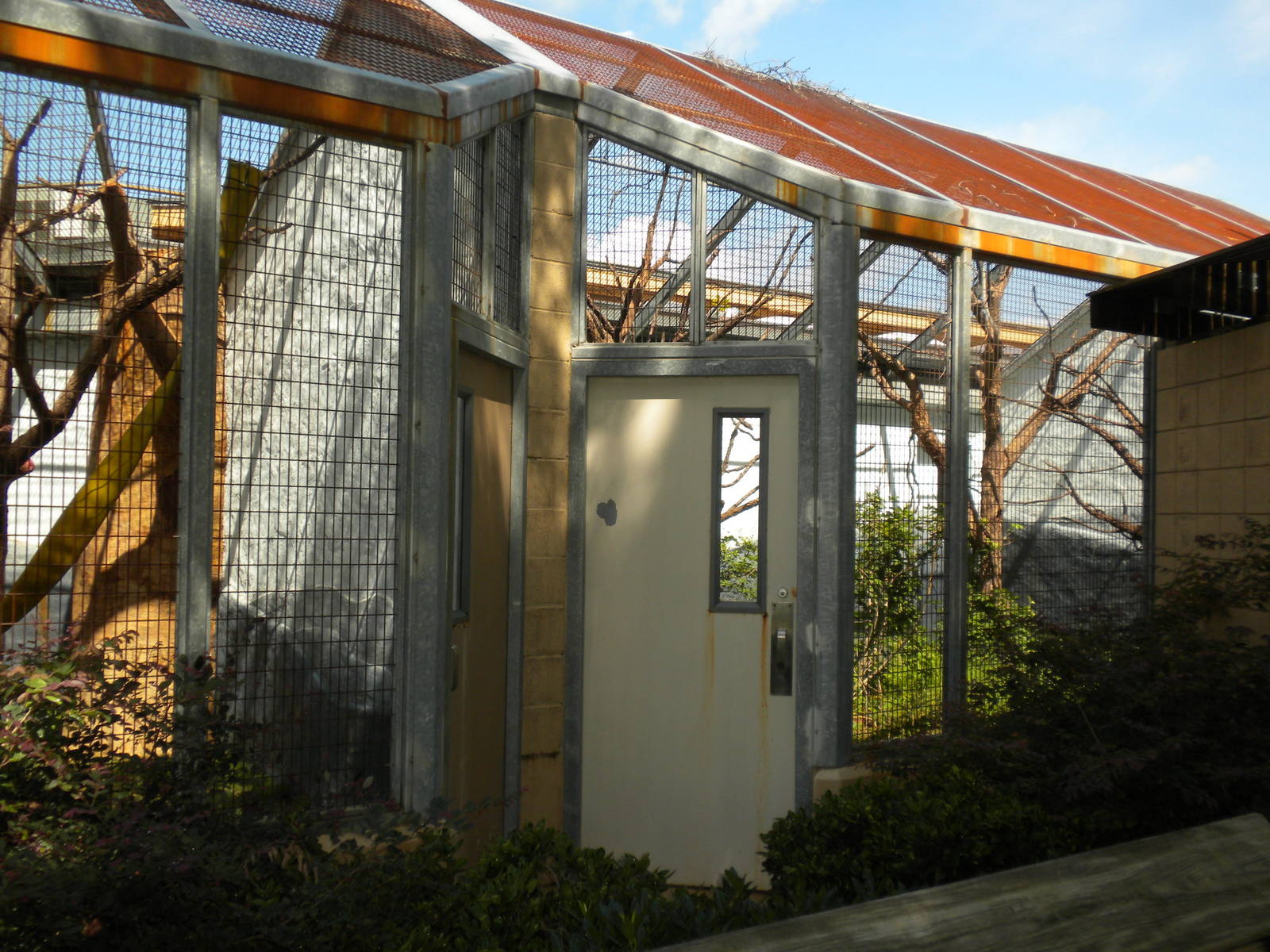 Conservation Center - Outdoor Monkey cages