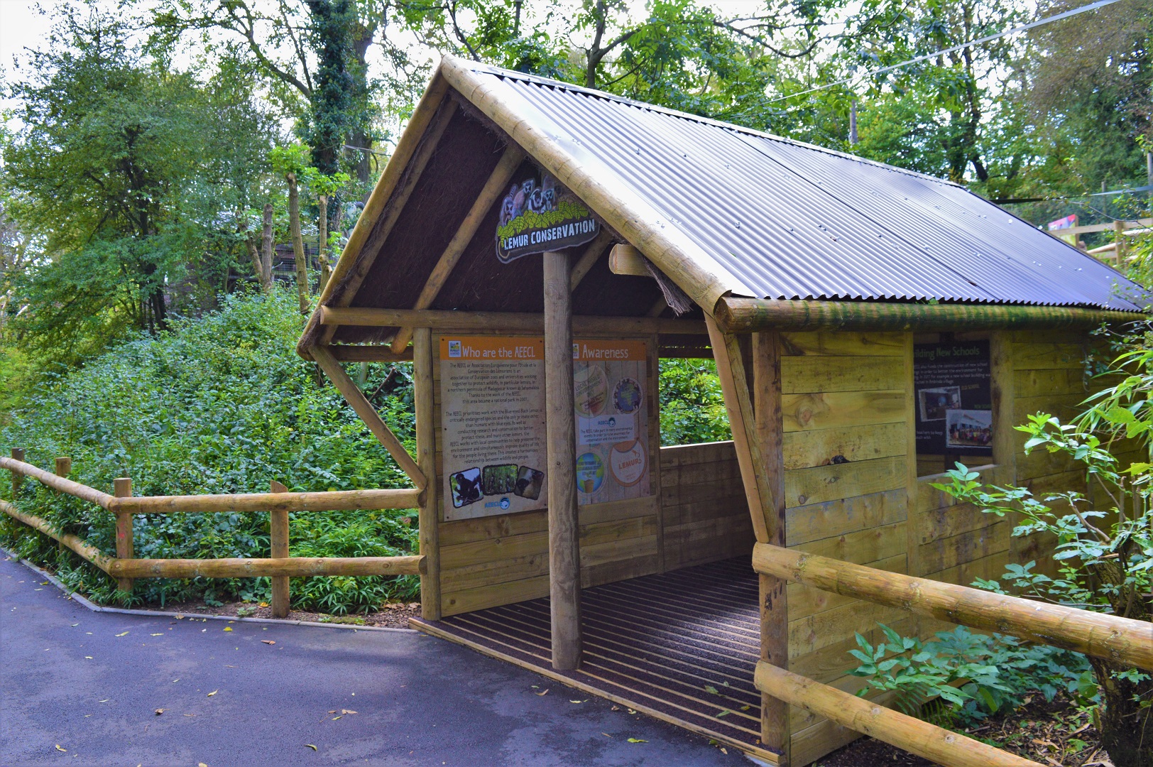 Conservation/education hut