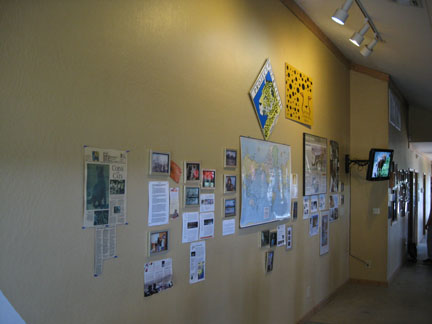 conservation project wall