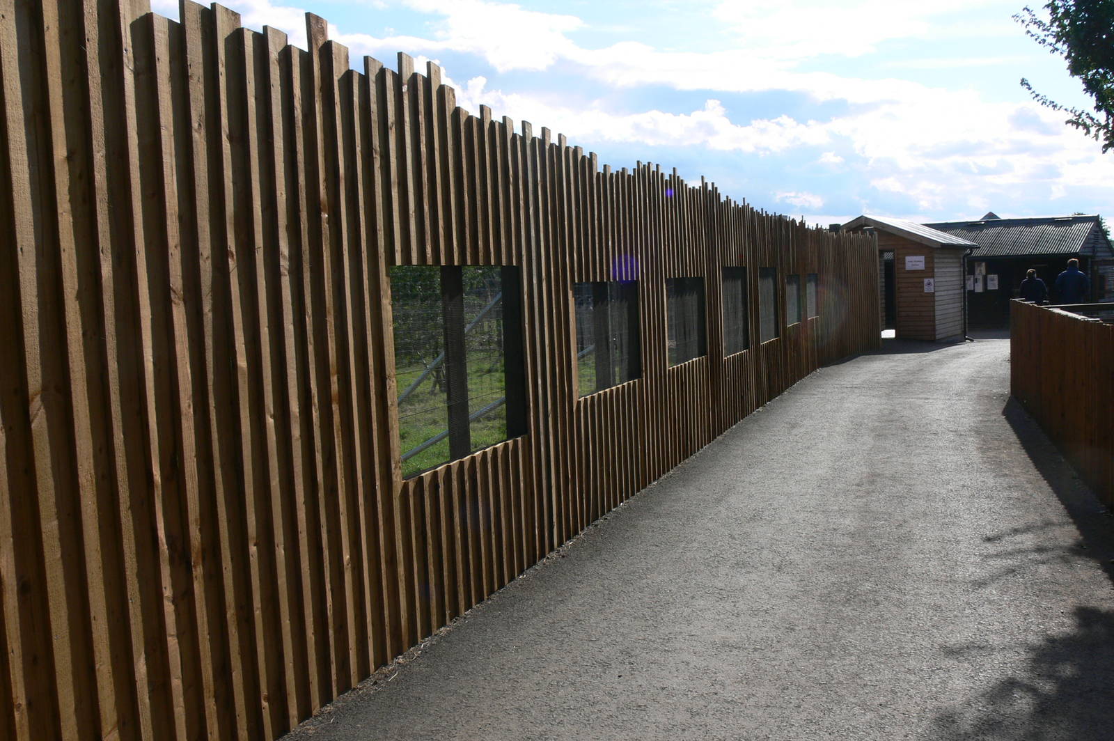 Construction at Hamerton Zoo, 23/08/14